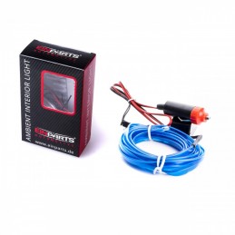LED svÄtlovodnĂ˝ pĂĄsek 3m (modrĂ˝)